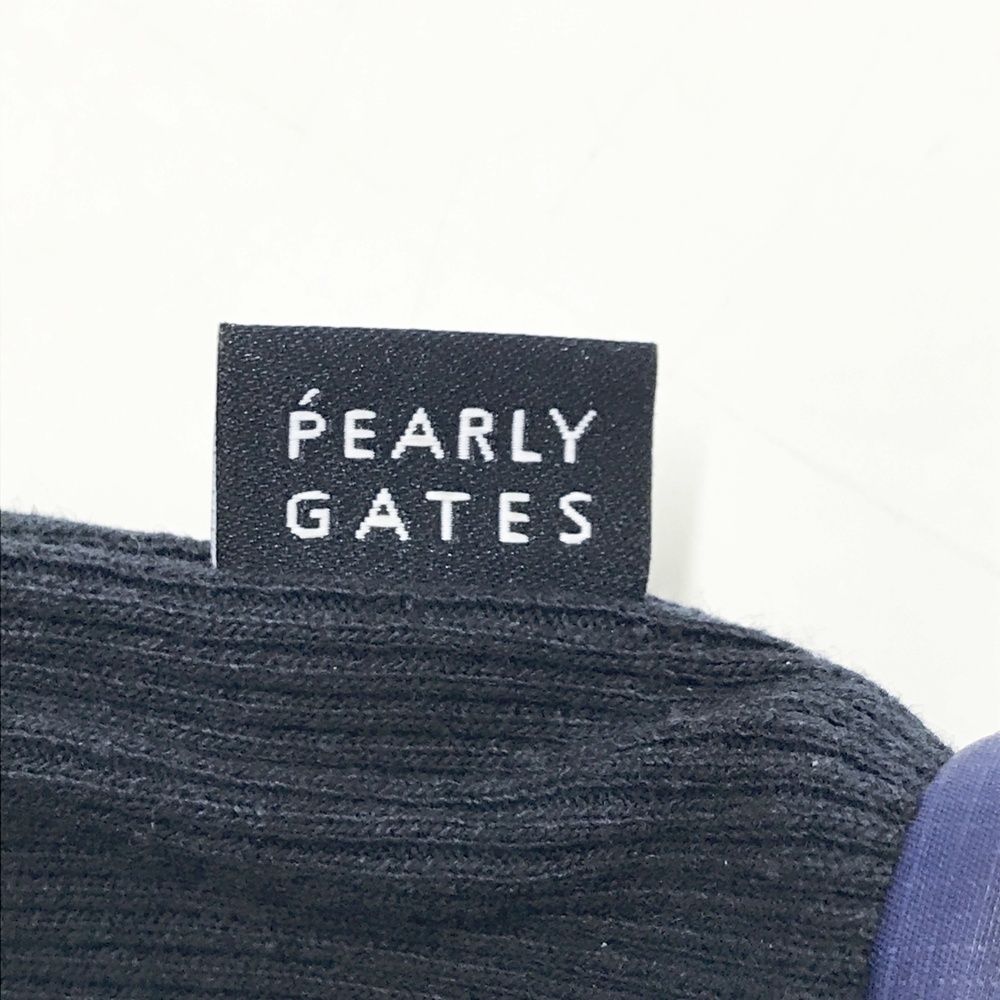 PEARLY GATES パーリーゲイツ レッグウォーマー ネイビー系 FR