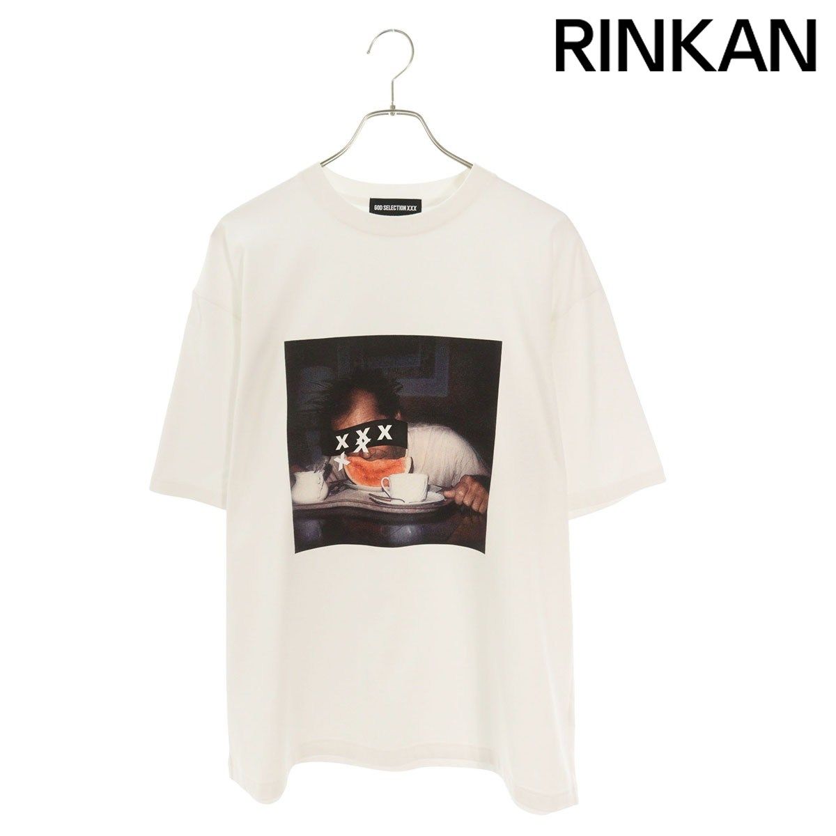 ゴッドセレクショントリプルエックス グラフィックロゴプリントTシャツ メンズ XL GOD SELECTION XXX ゴッドセレクション トリプルエックス（T