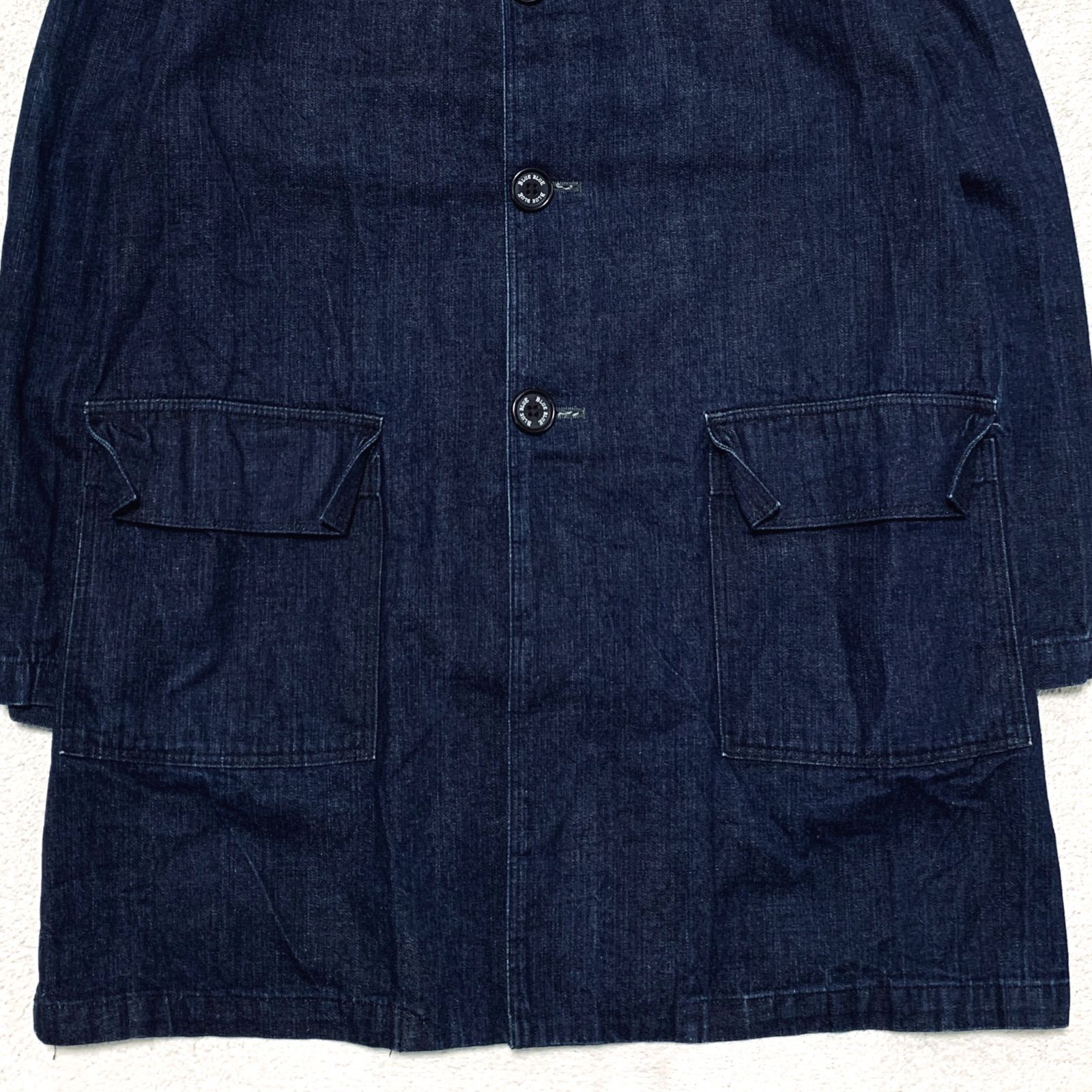 BLUE BLUE デニムショップコート カバーオール ワークコート デニム