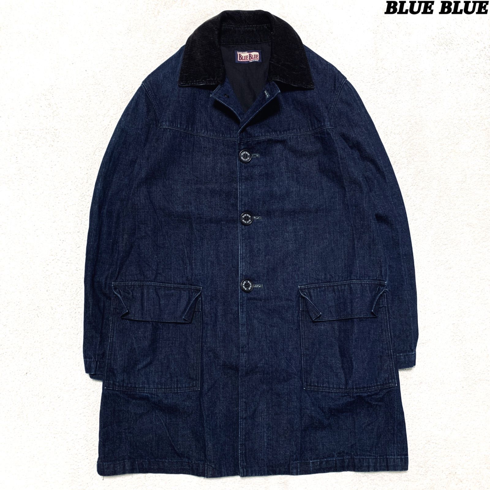 BLUE BLUE デニムショップコート カバーオール ワークコート デニム