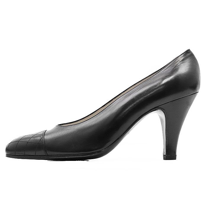SALE【美品】CHANEL シャネル パンプス レザー マトラッセ