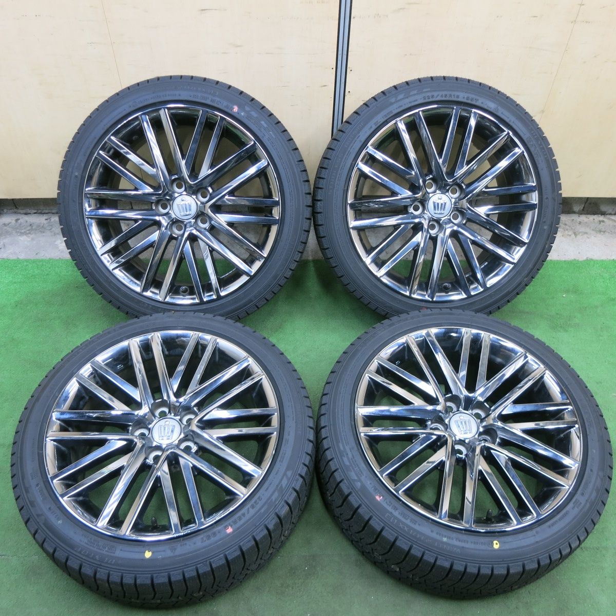 ほぼ未使用！25年☆トヨタ 210系 クラウン アスリート 純正 225/45R18 