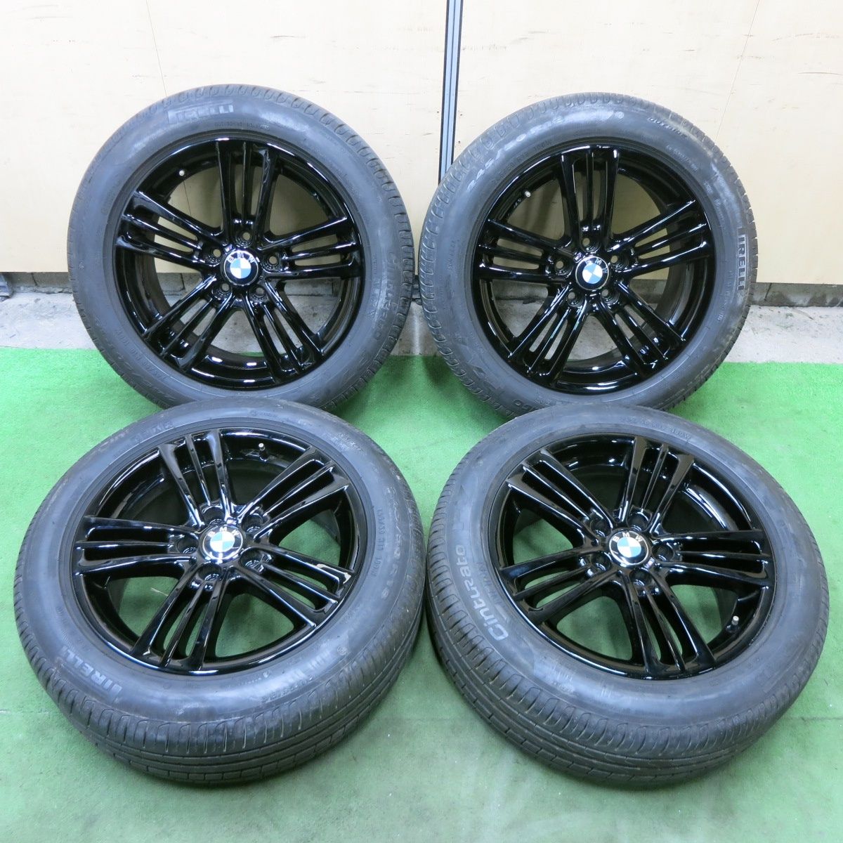 バリ溝！キレイ！9.5分☆BMW X3 F25 純正 245/50R18 ピレリ Cinturato