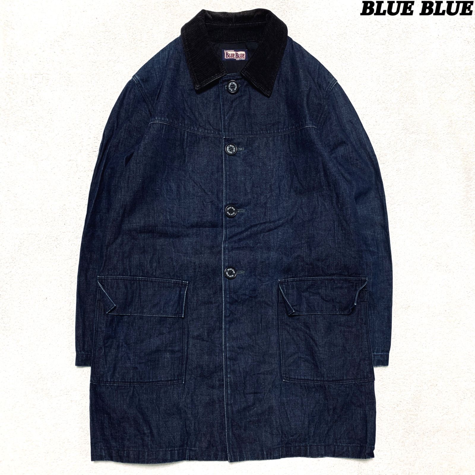 BLUE BLUE デニムショップコート カバーオール ワークコート デニム
