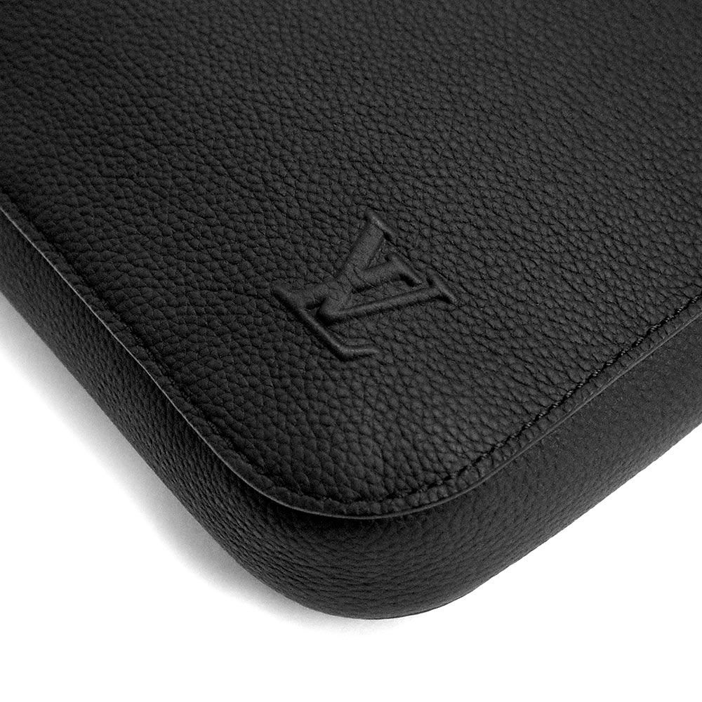 ルイ ヴィトン M15258 ゲート ブリーフケース ワクシーカーフ レザー