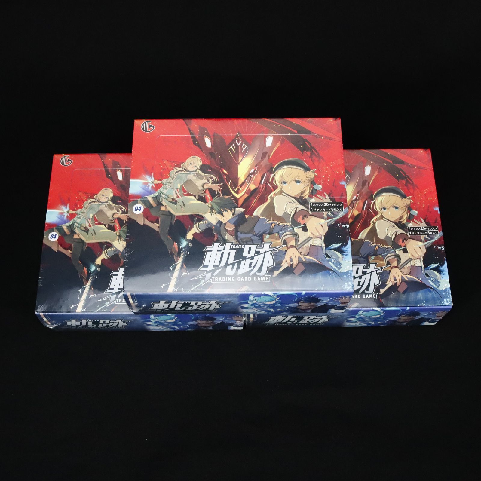 軌跡 TRADING CARD GAME Vol.4 IV ブースターパック 3 BOX 日本語版 20