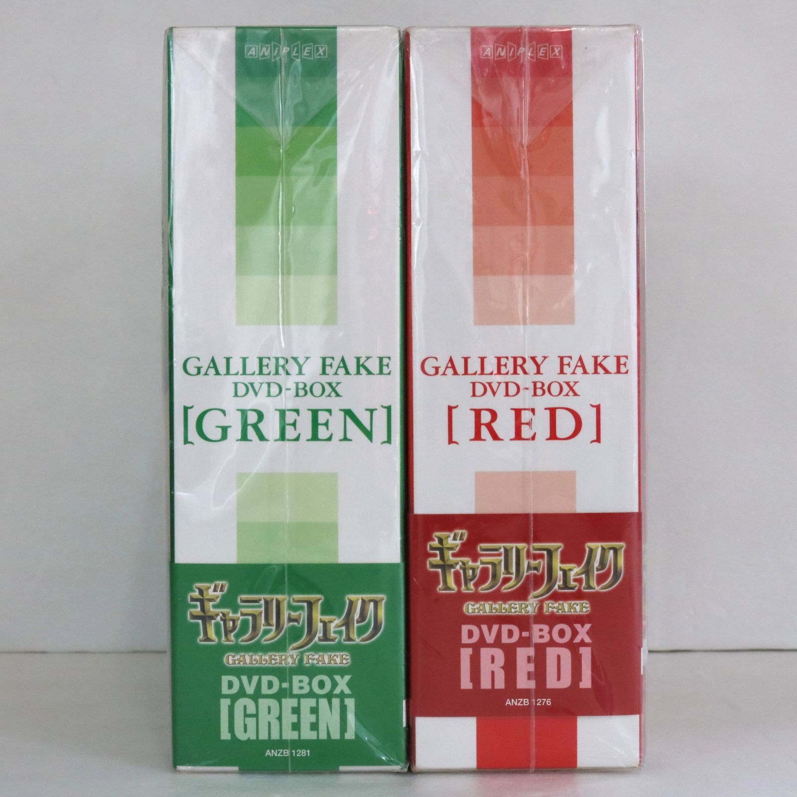 NA]未使用 ギャラリーフェイク DVD-BOX [RED] [GREEN] 描き下ろし複製