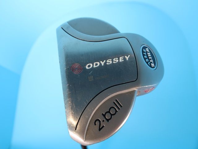 レフティーパター オデッセイ ホワイトスチール2ボールパター