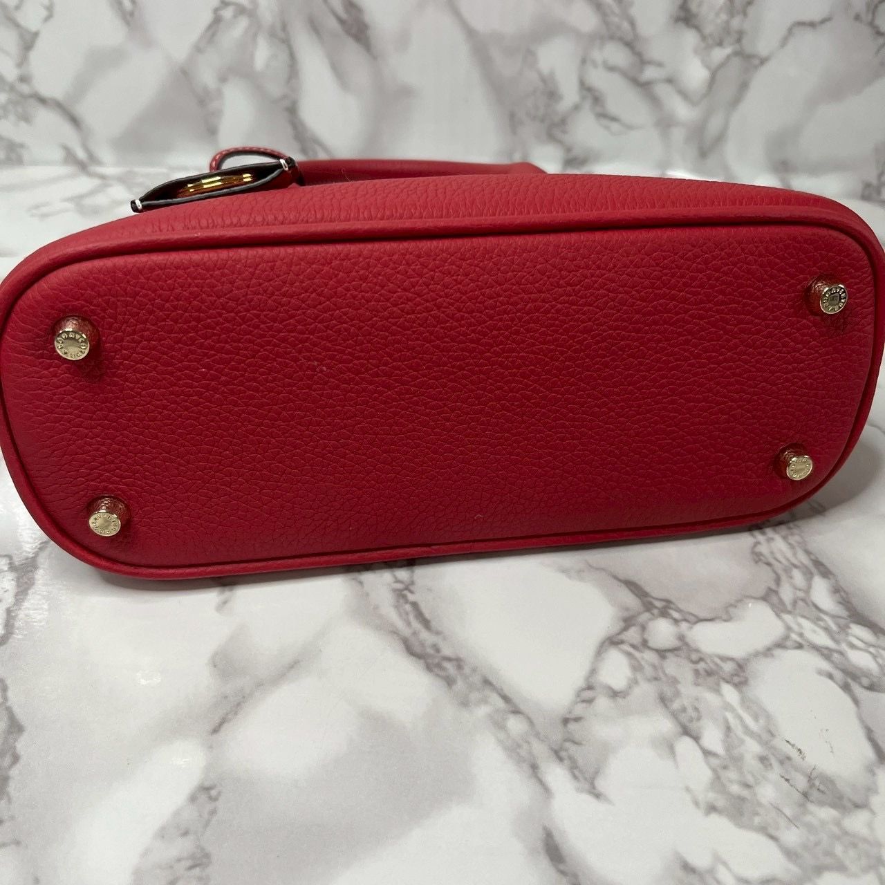 極美品】ボナベンチュラ BONAVENTURA エマ ミニ レザー ハンドバッグ