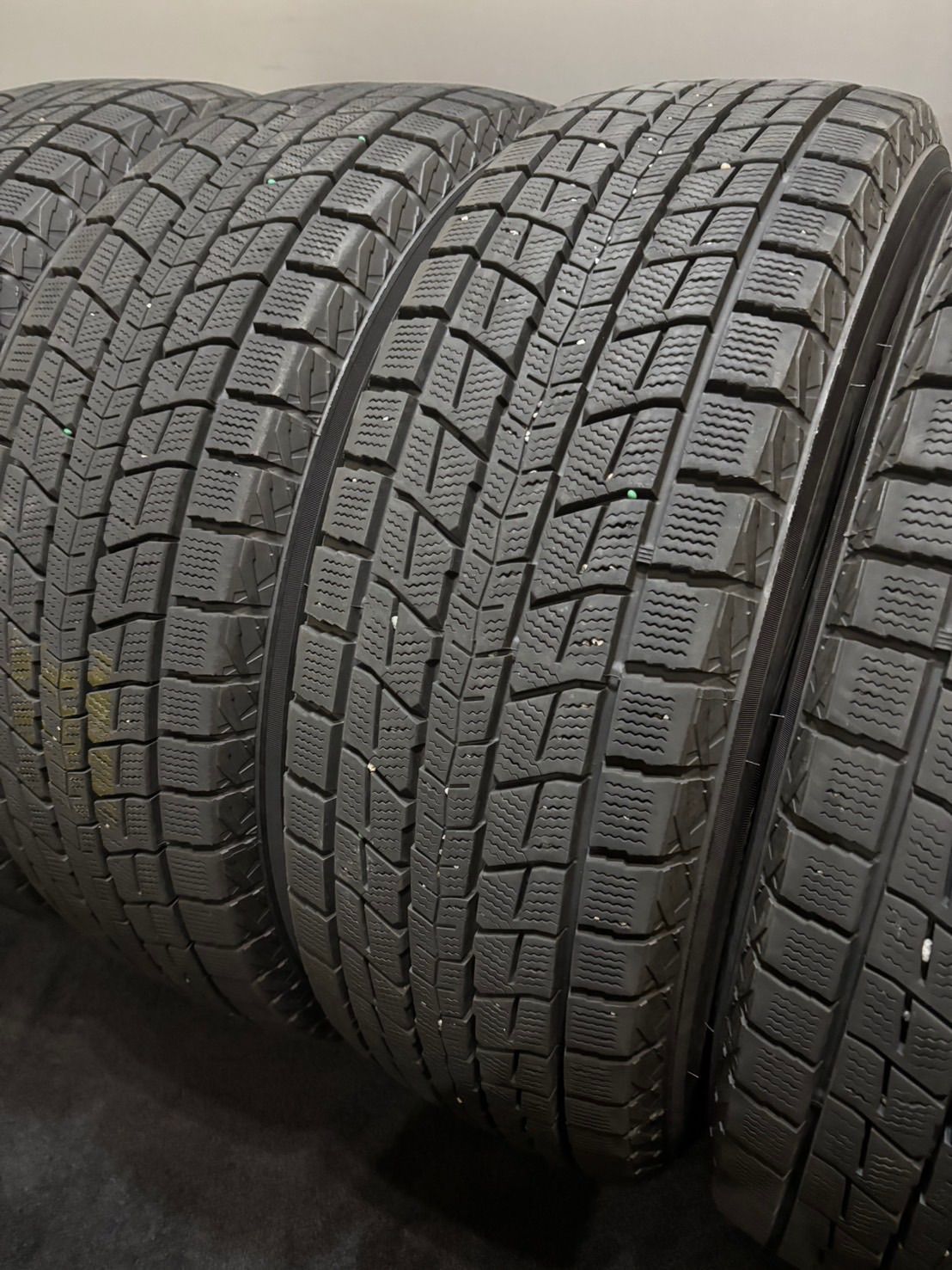 ☆225/65R17 DUNLOP/WINTER MAXX SJ8+ 21年製 スタッドレス 4本