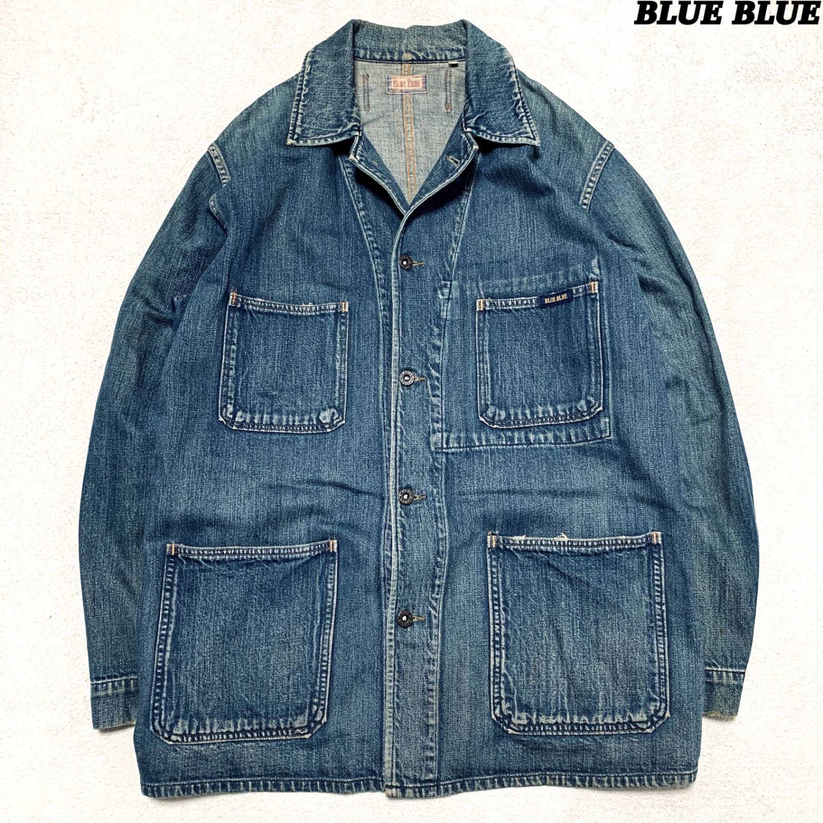 BLUE BLUE カバーオール ワークジャケット デニムジャケット