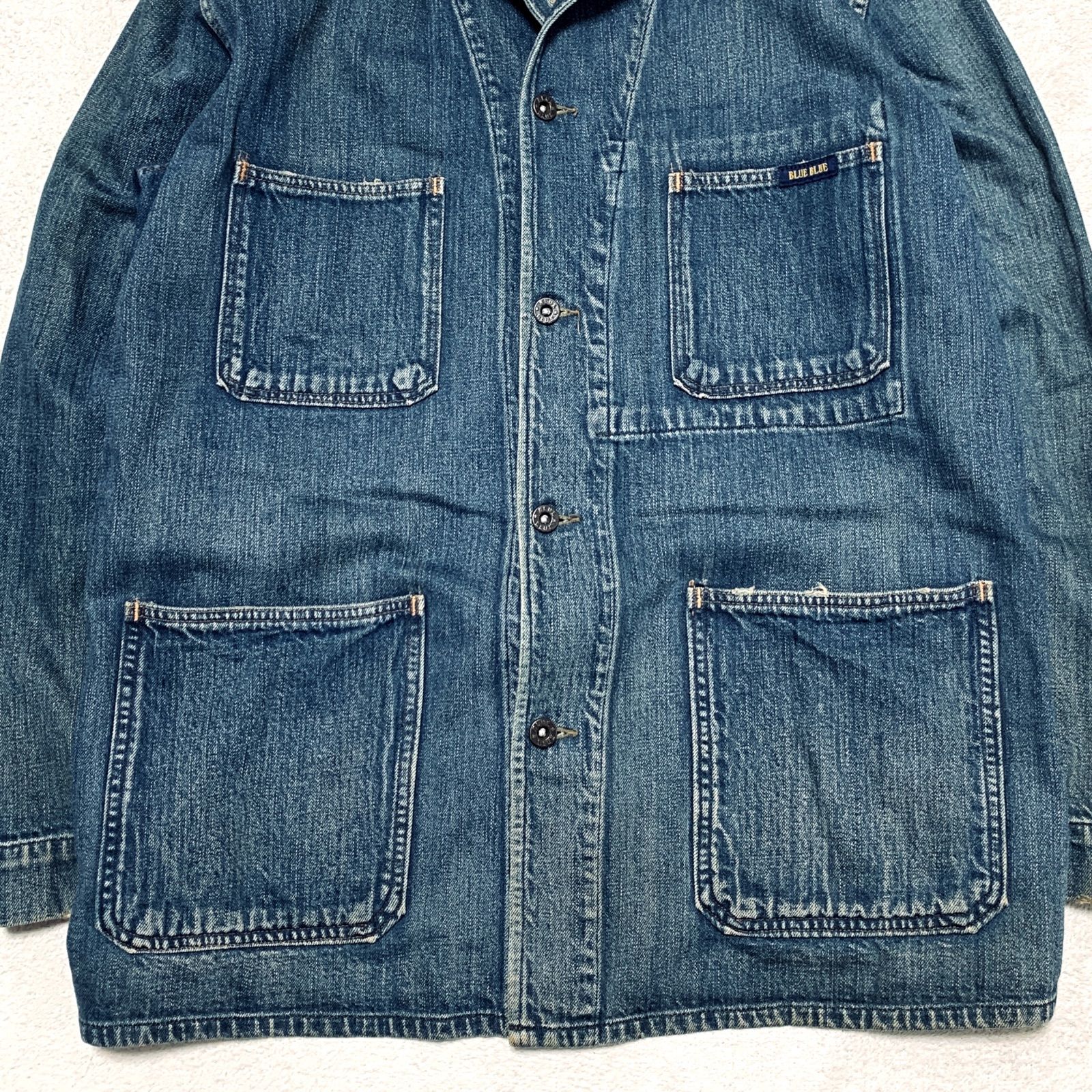 BLUE BLUE カバーオール ワークジャケット デニムジャケット