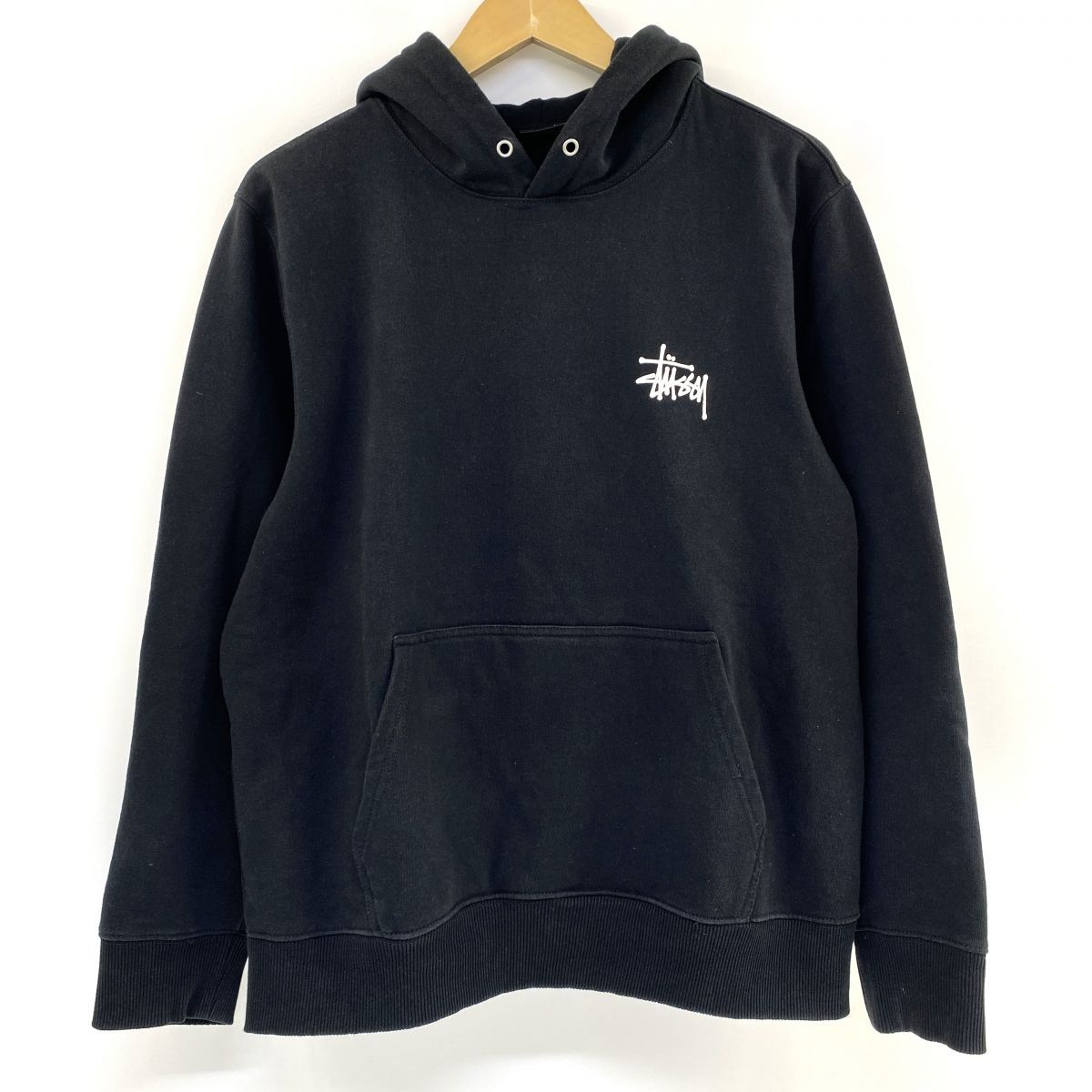 STUSSY ステューシー パーカー Mサイズ ブラック ※中古 - メルカリ