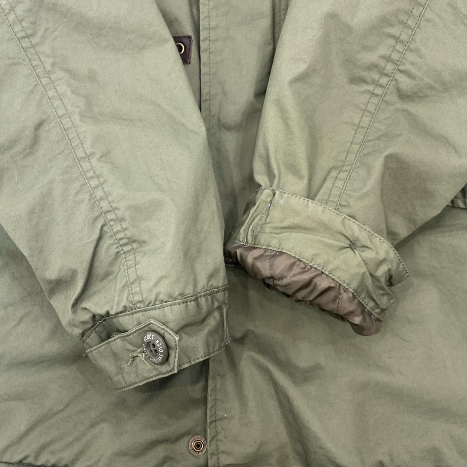 姫路東店】 中古 CLUCT | クラクト ミリタリージャケット カーキ