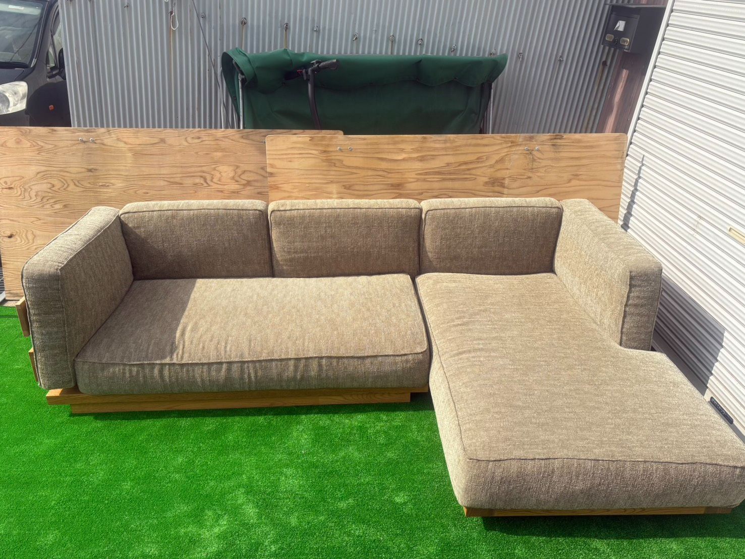  momonational 3人掛けL字ソファ ナチュラルソファベッド 2人掛け 3人掛けソファ ソファ ソファベッド