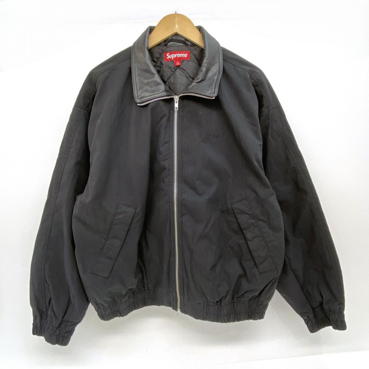 Supreme シュプリーム Leather Collar Utility Jacket ユーティリティ