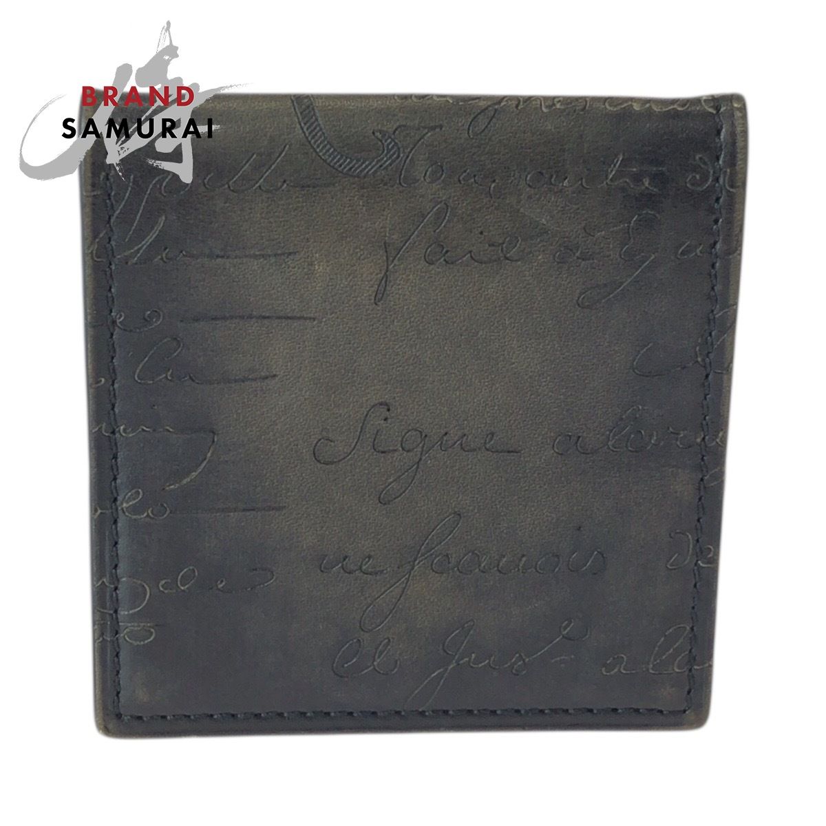 美品 Berluti ベルルッティ カリグラフィ オリジン スクリットレザー