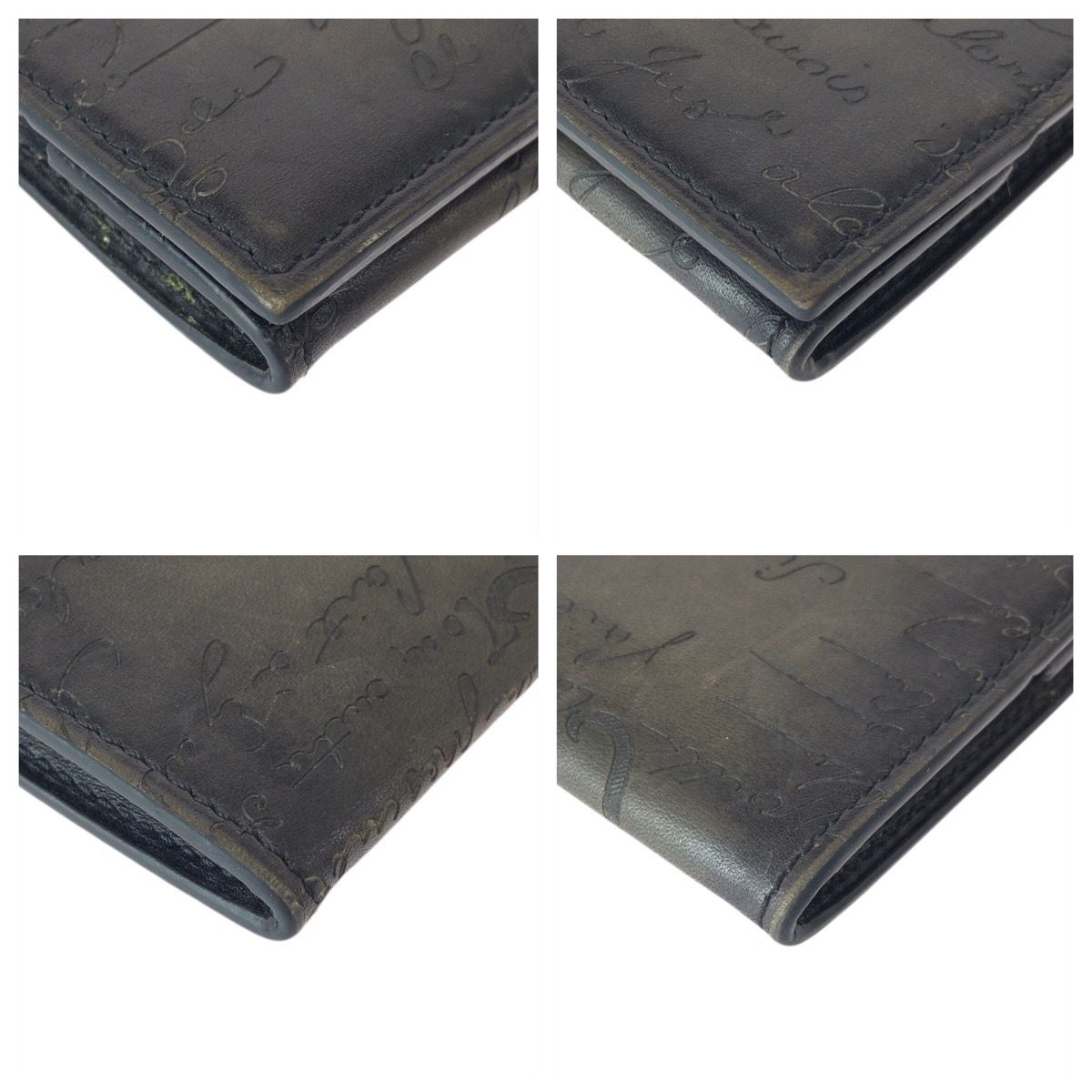 美品 Berluti ベルルッティ カリグラフィ オリジン スクリットレザー