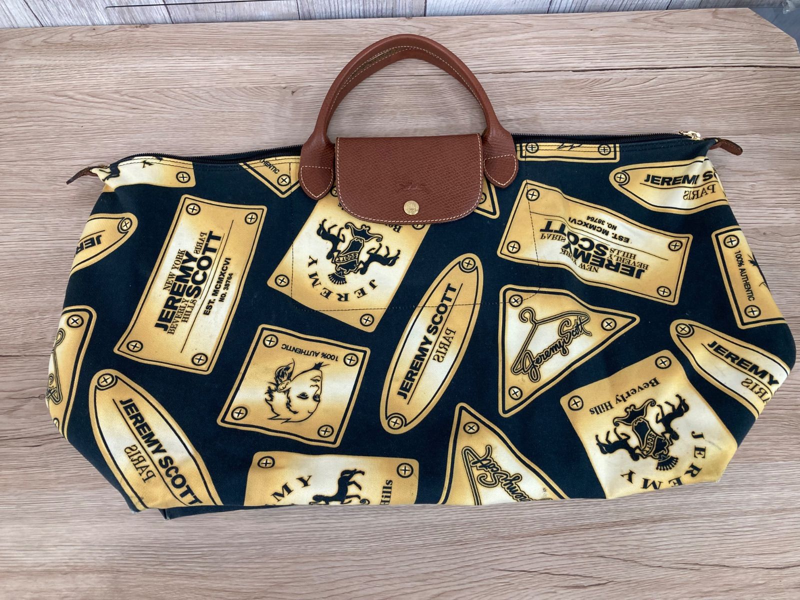 JEREMY SCOTT × LONGCHAMP ジェレミースコット×ロンシャン ボストン