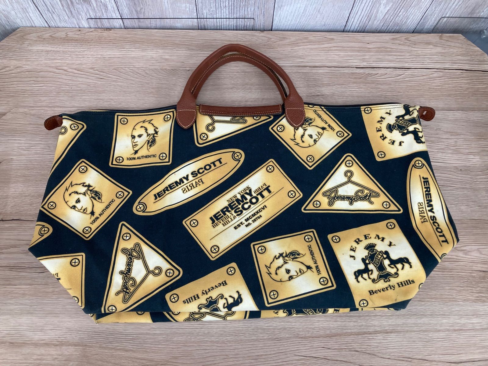JEREMY SCOTT × LONGCHAMP ジェレミースコット×ロンシャン ボストン