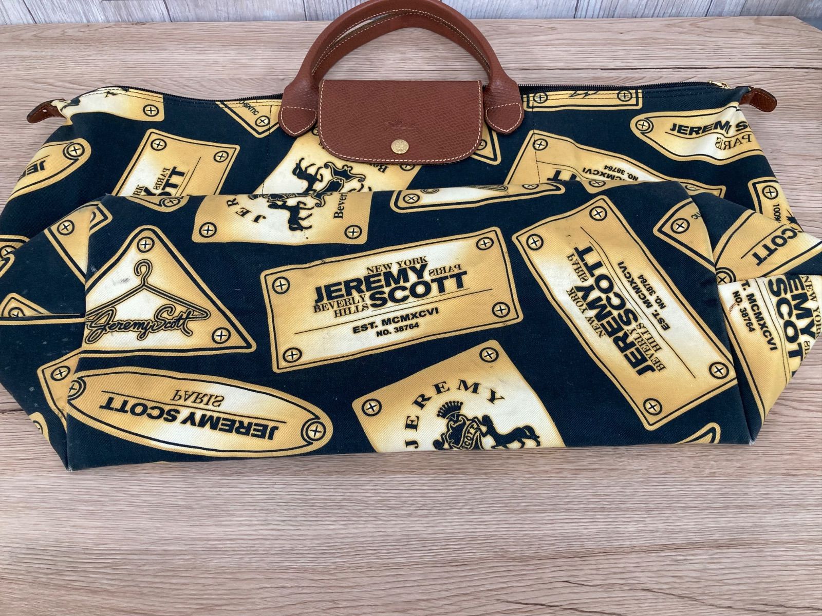 JEREMY SCOTT × LONGCHAMP ジェレミースコット×ロンシャン ボストン