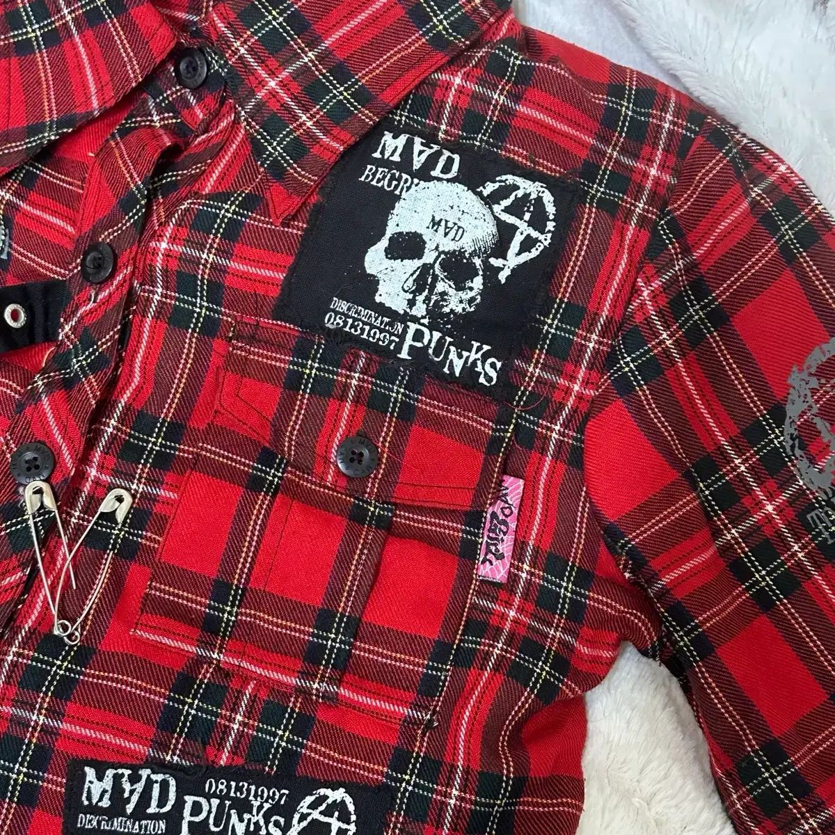 mad punks 매드펑크 チェック ONE PIECE パンクルック タータン