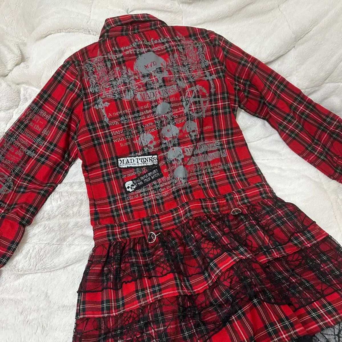 mad punks 매드펑크 チェック ONE PIECE パンクルック タータン
