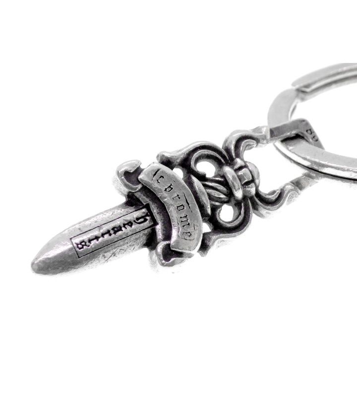 クロムハーツ CHROME HEARTS 【 RNG&No5 DGGR 】 キーリング #5 ダガー