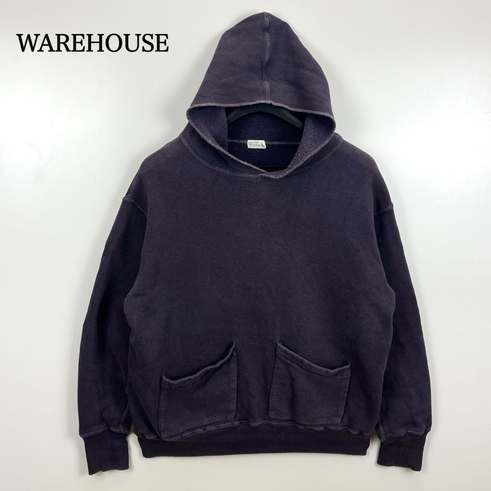 WAREHOUSE DUCK DIGGER separate pocket sweat hoodie 42 L ウェア