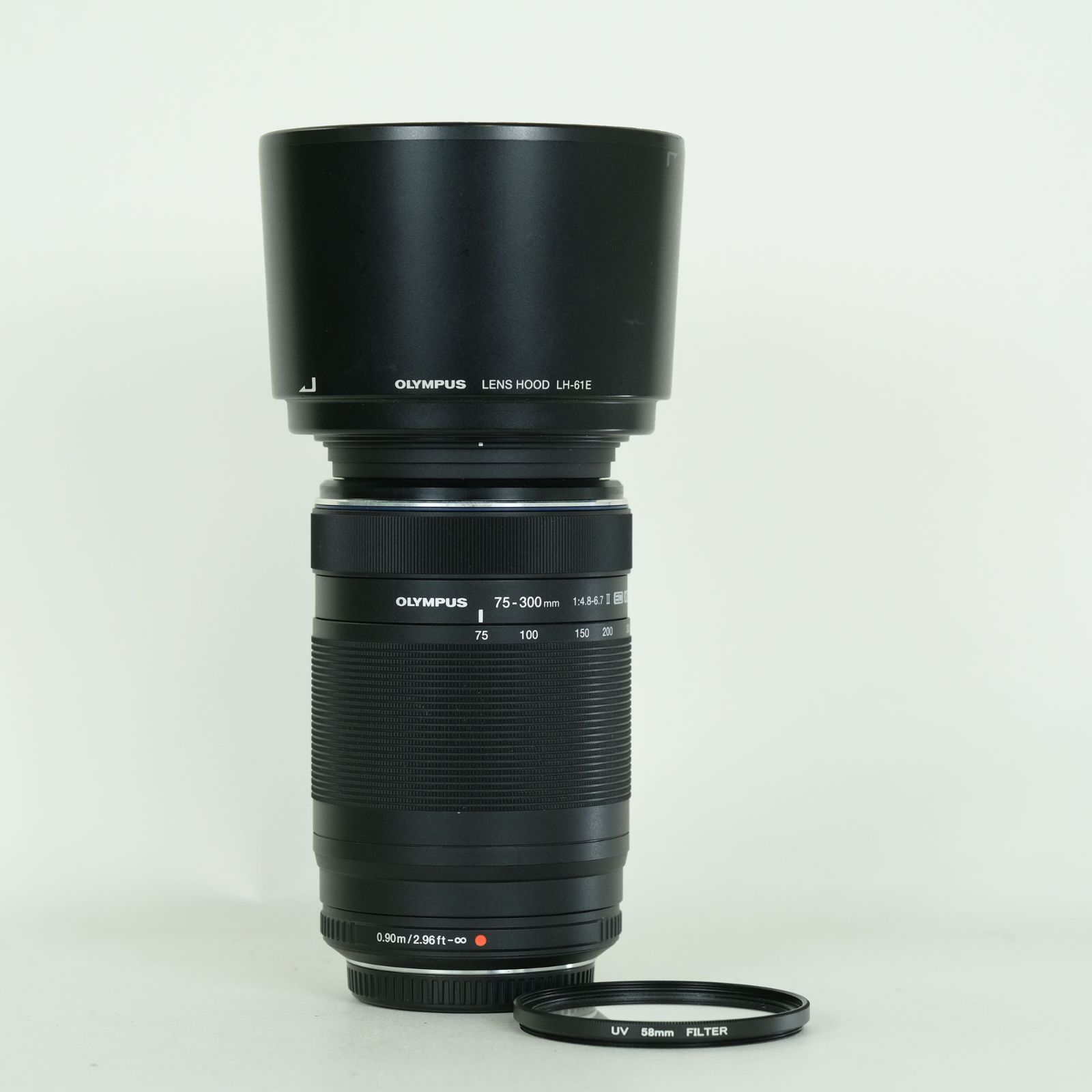美品 | フード・フィルター付] OLYMPUS M.ZUIKO DIGITAL ED 75-300mm