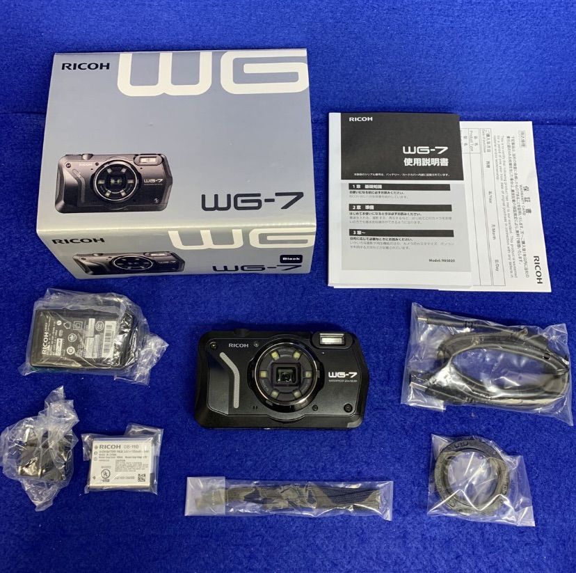 展示 美品 保証☆リコー RICOH WG-7 本格アウトドア デジタルカメラ