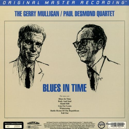 レコード ジェリー マリガン ポール デスモンド blues in time MFSL 1-241
