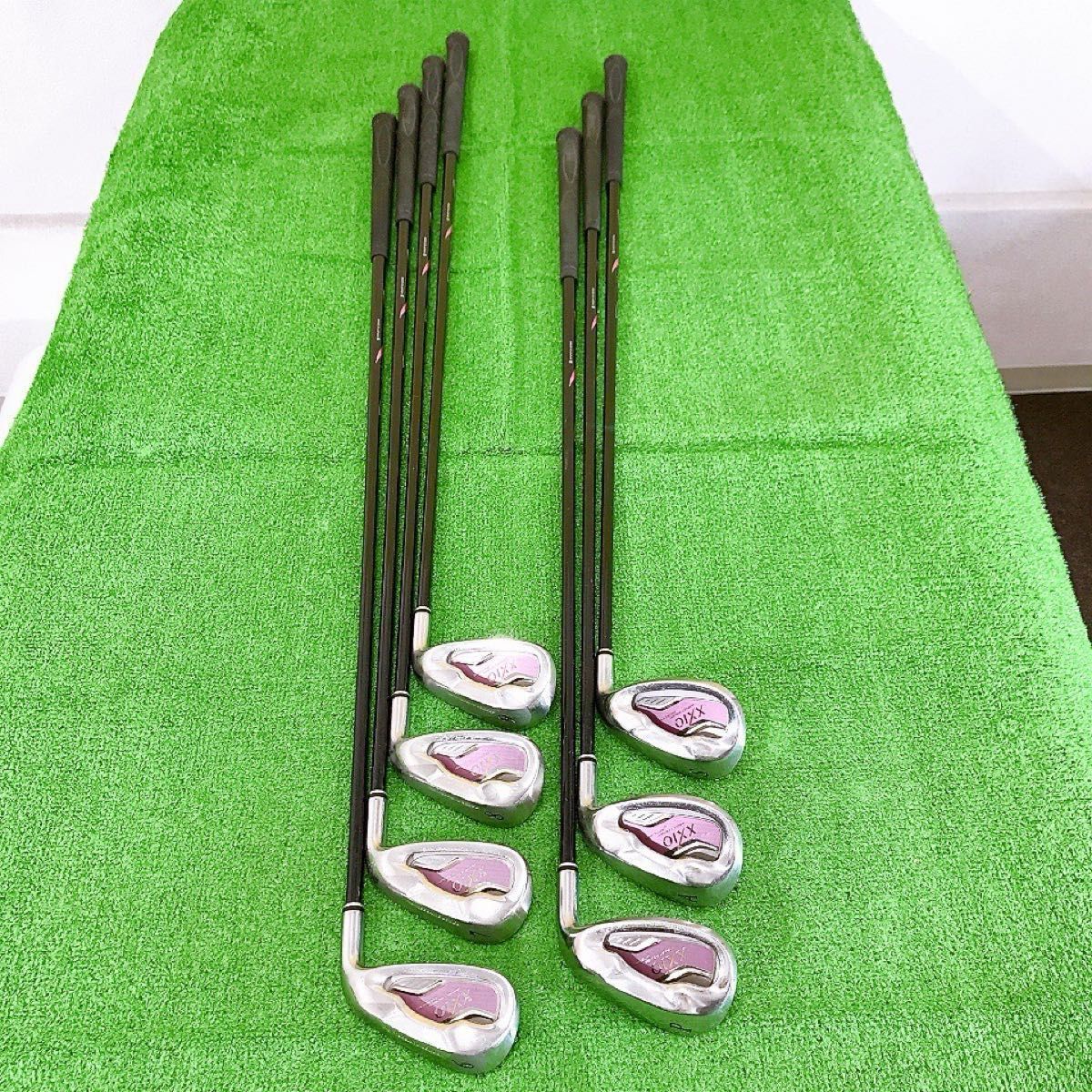 テ16☆ゼクシオ6 7本レディースアイアンセット MP600L ピンク XXIO7
