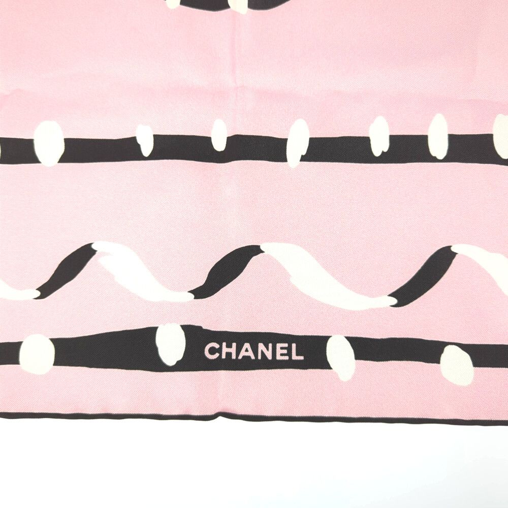 CHANEL シャネル ココマーク・スカーフネックウェア/ピンク【オール