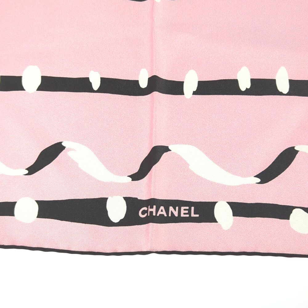 CHANEL シャネル ココマーク・スカーフネックウェア/ピンク【オール