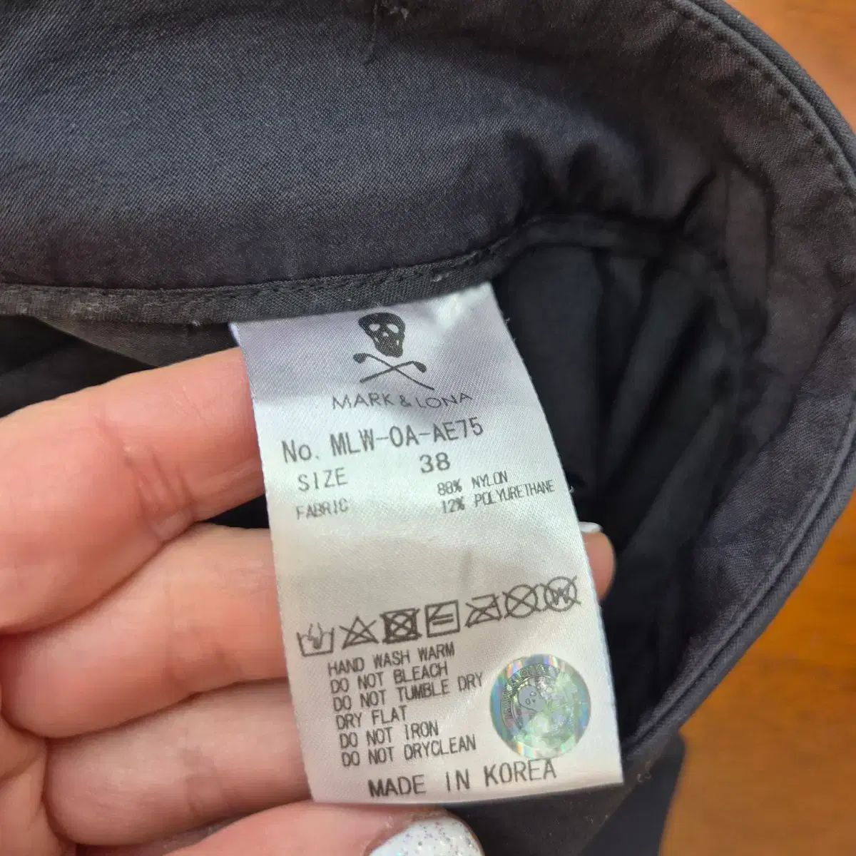 MARK & LONA マークアンドロナ ゴルフ スカート 38 ネイビー - メルカリ