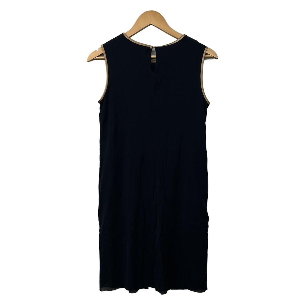 VIVIENNE TAM 刺繍ノースリーブレスドレス(ひざ丈)サイズ0 VIVIENNE TAM(ヴィヴィアンタム) ワンピース サイズ0 XS レディース