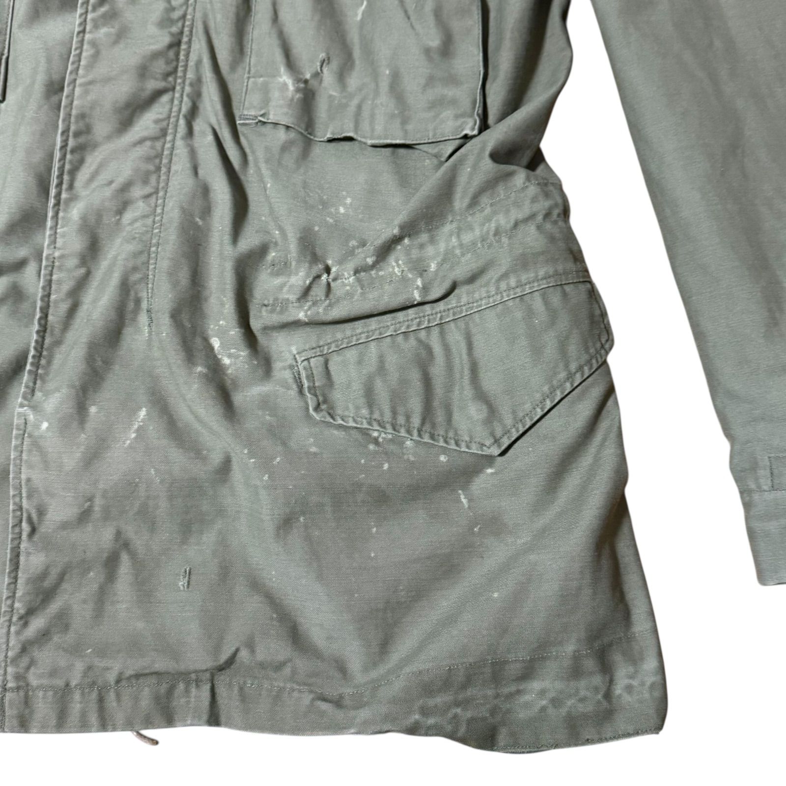 グレーライナー 米軍実物 M-65フィールドジャケット 2nd アルミジップ