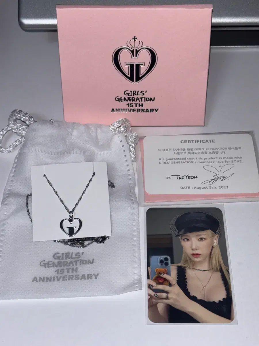 GIRLS' GENERATION(少女時代・SNSD) 15周年 ネックレス テヨン(TAEYEON