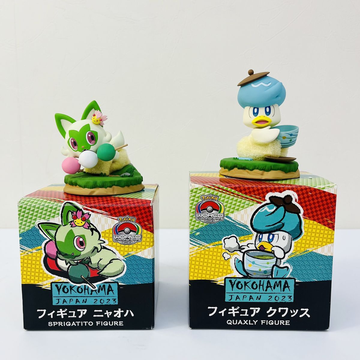 フィギュアセット ポケモンワールドチャンピオンシップス2023 ポケモン ワールドチャンピオンシップス 2023 ニャオハ クワッス