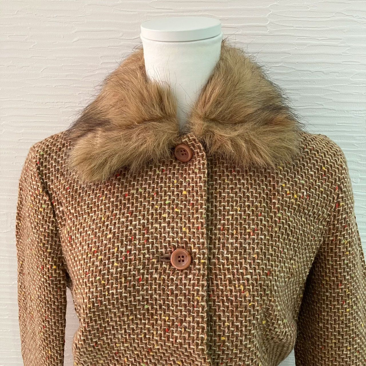 入手困難】BURBERRY・バーバリーブルーレーベル・ネップツイード