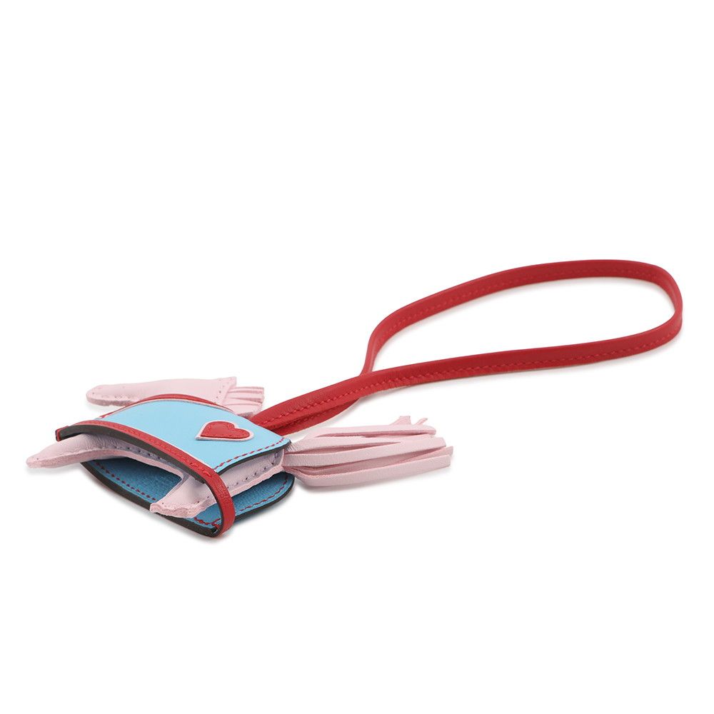 エルメス バッグチャーム ロデオPM ロベオクール ローズダーリン