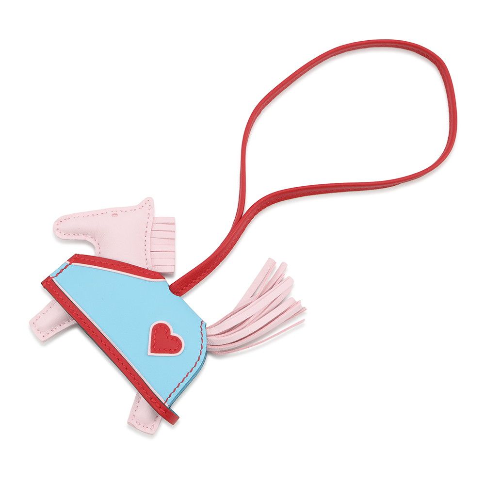 エルメス バッグチャーム ロデオPM ロベオクール ローズダーリン