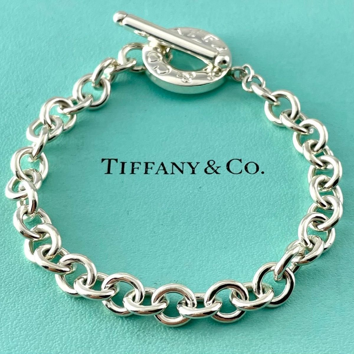 ティファニー 美品 トグル ドーナツ リンク ブレスレット YQ9fe - メルカリ