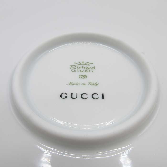 新品】グッチ ペット用 食器 GUCCI ジノリ ジオメトリックG プリント
