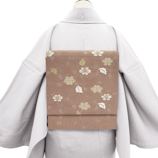 新古品】 名古屋帯 未使用 京都 西陣 河村織物 綴れ織 綴れ 八寸 正絹