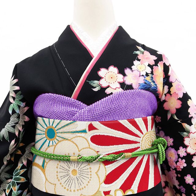 新古品】 振袖用 袋帯 フォーマル 未使用 振袖 成人式 結婚式 正絹