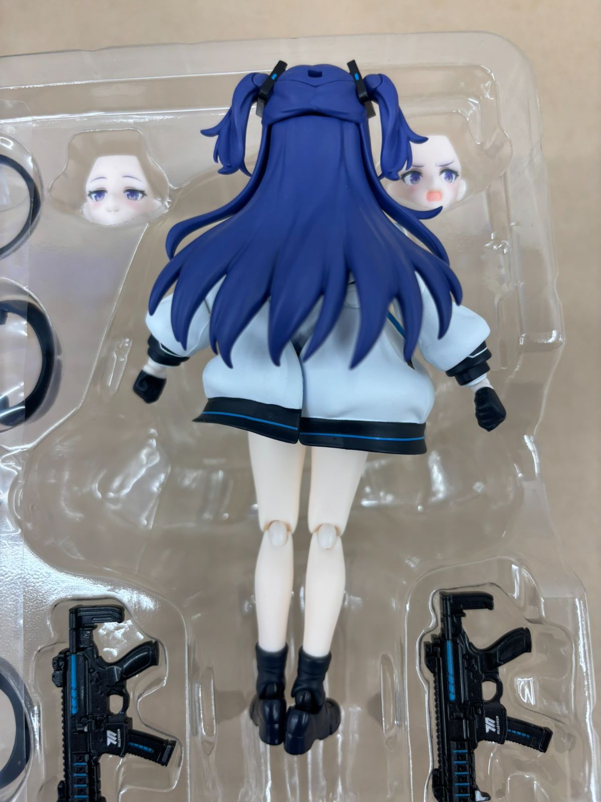 ブルーアーカイブ figma 630 早瀬ユウカ 特典パーツ 目閉じ顔付き