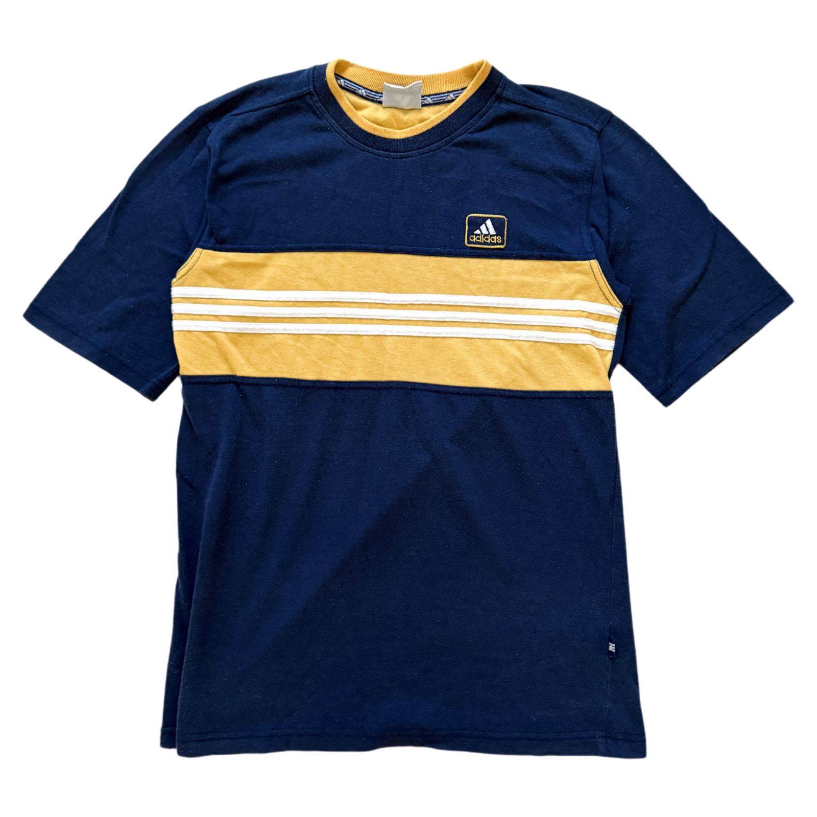 90s adidas オールドアディダス パフォーマンスロゴ 万国旗タグ T