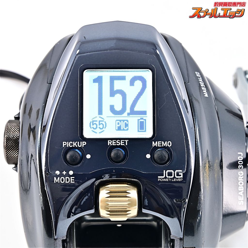 【ダイワ】 21シーボーグ 300J 使用距離35.1km 使用58.0時間 DAIWA